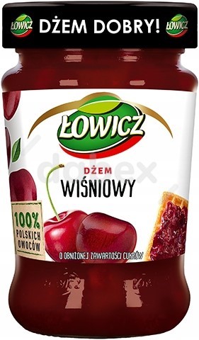 Łowicz Dżem Wiśniowy 280g/8