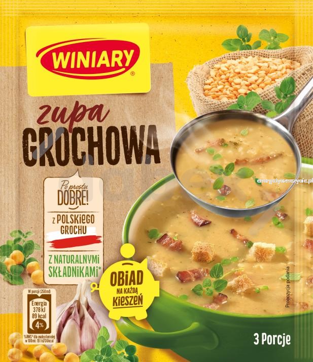 Winiary Zupa Grochowa 75g/25