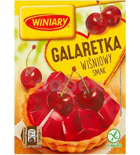 Winiary Galaretka Wiśniowa 71g/22