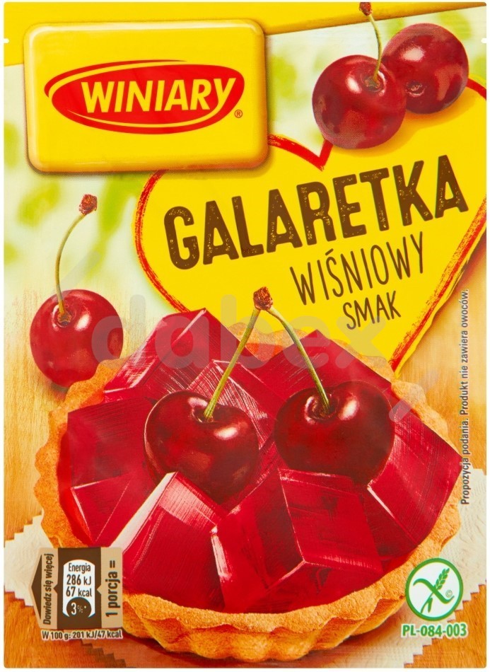 Winiary Galaretka Wiśniowa 71g/22