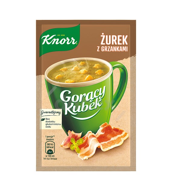 Knorr Gorący Kubek Żurek z Grzankami 17g/38