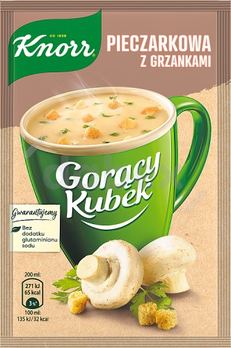 Knorr Gorący Kubek Pieczarkowa z Grzankami 15g/40