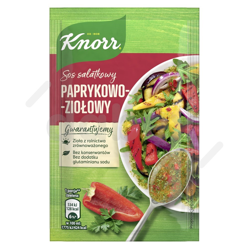 Knorr Pepper-Herb Salad Dressing 9g