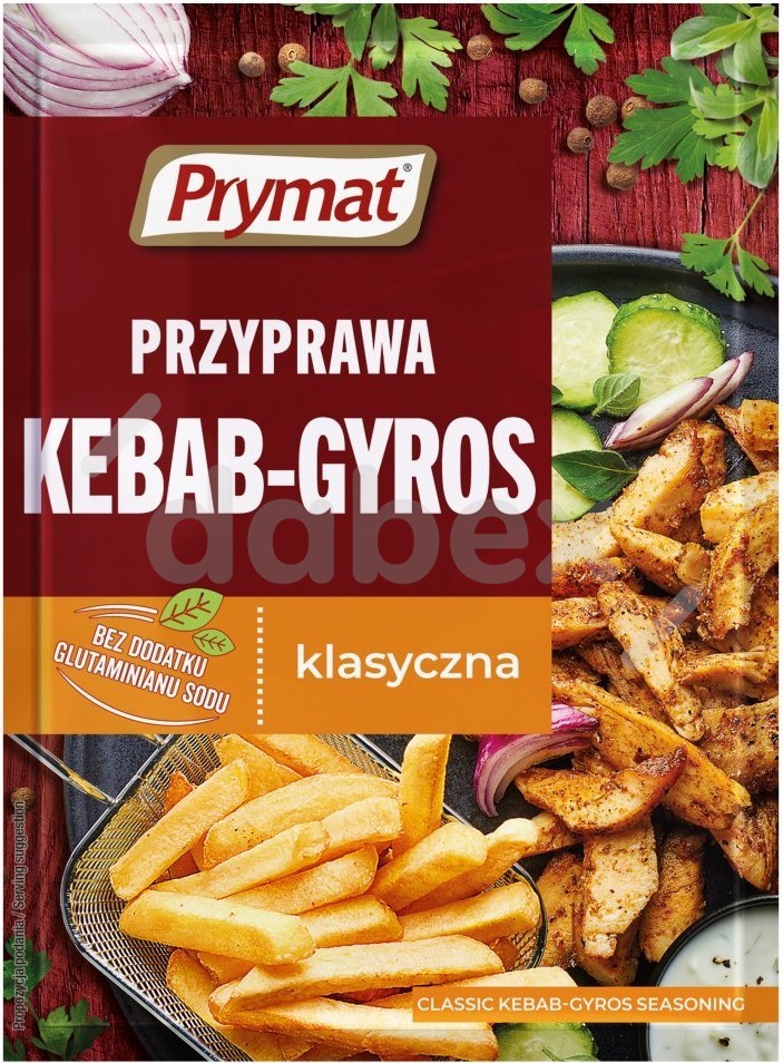 Prymat Przyprawa Kebab Gyros 30g/25