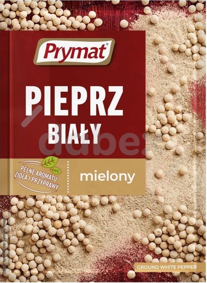 Prymat Pieprz Mielony Biały 15g/25