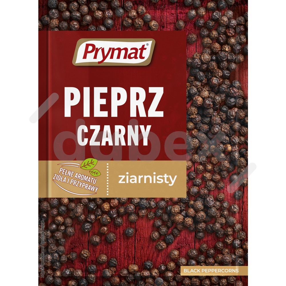 Prymat Pieprz Czarny Ziarnisty 20g/23