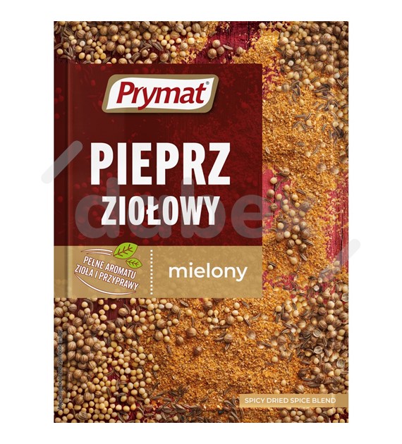 Prymat Pieprz Ziołowy Mielony 20g/25