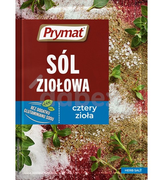 Prymat Sól Ziołowa Jodowana 30g/25