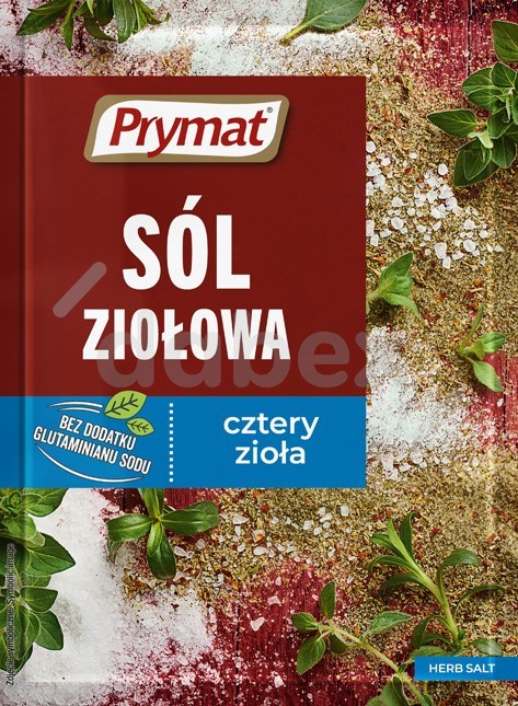 Prymat Sól Ziołowa Jodowana 30g/25