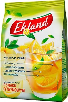 Ekland Napój Herbaciany Cytrynowy 300g/12