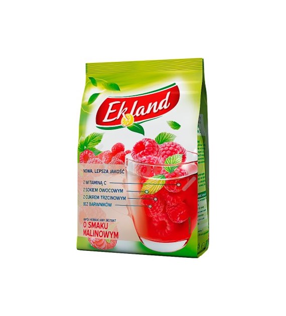 Ekland Napój Herbaciany Malinowy 300g/12
