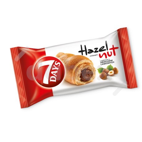 7 Days Rogal Orzechowy 60g/20
