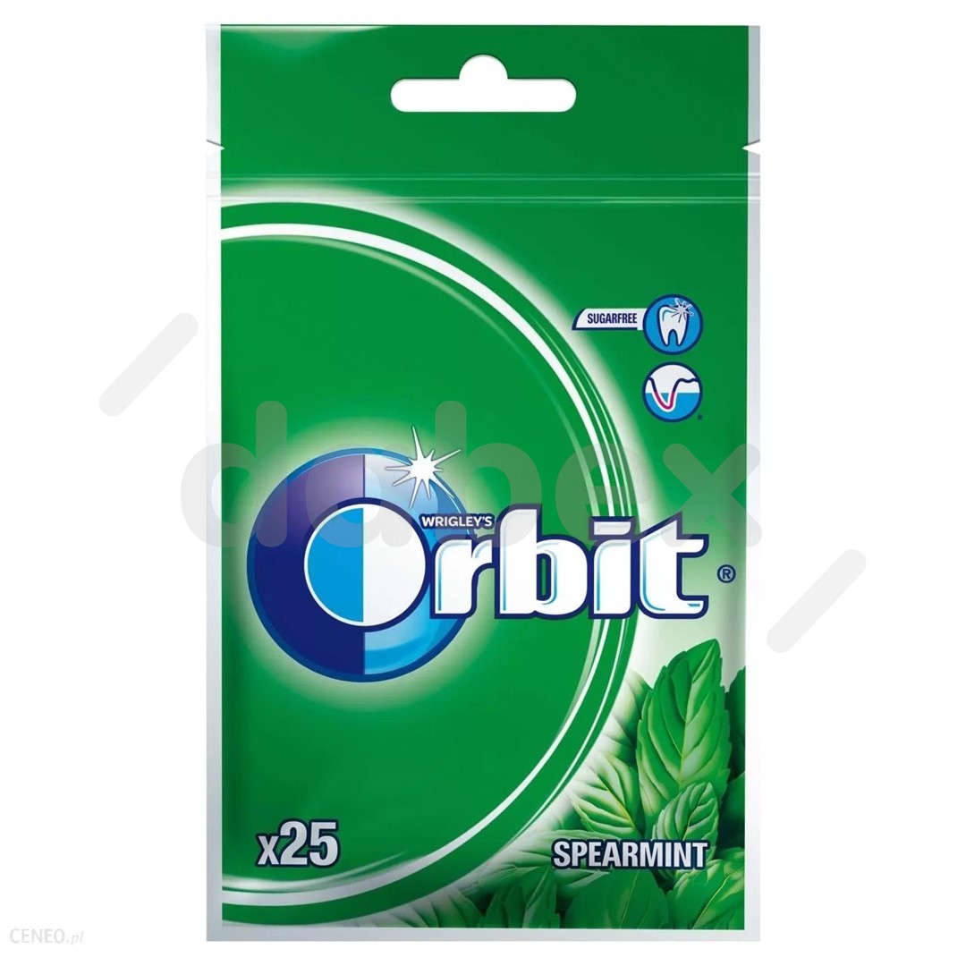 Orbit Spearmint Bag 35g