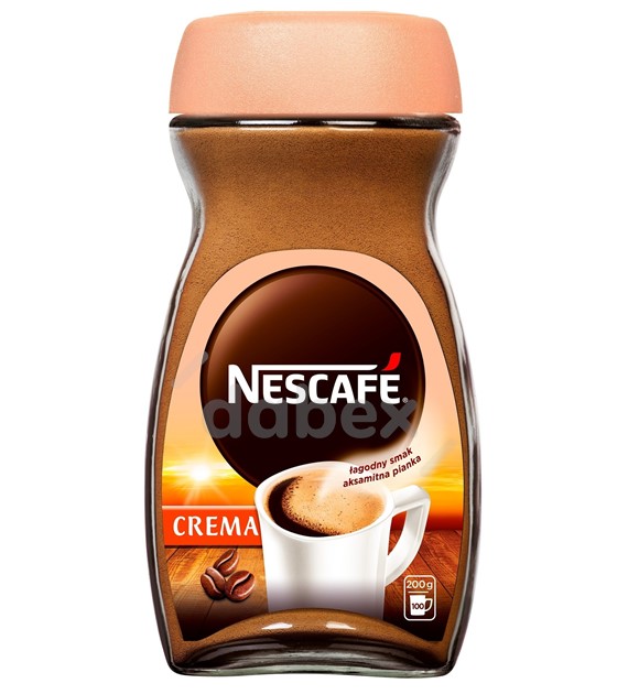 Nescafe Kawa Rozpuszczalna Crema 200g/6