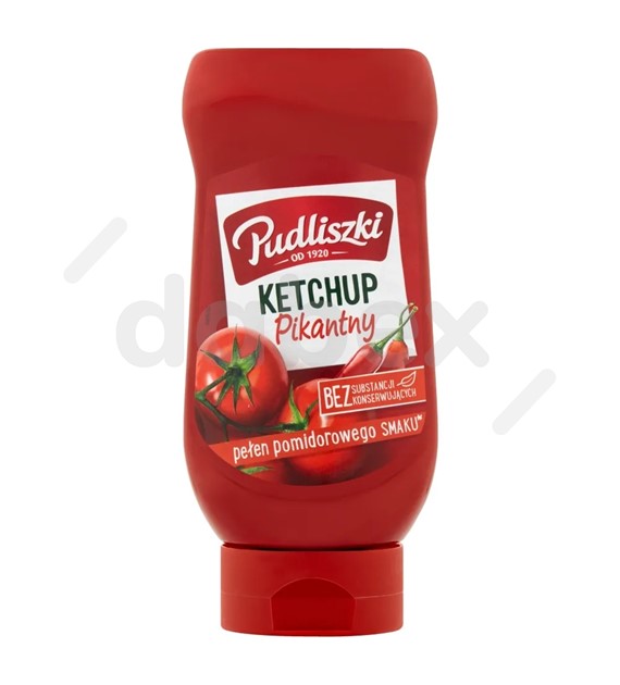 Pudliszki Ketchup Pikantny 480g/8