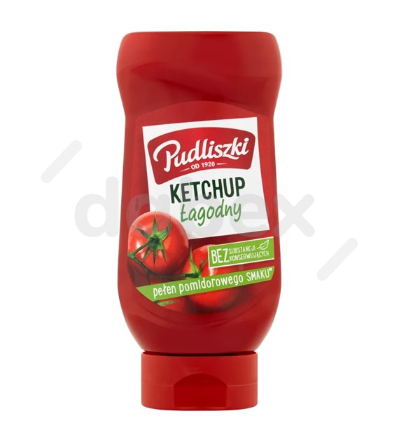 Pudliszki Ketchup Łagodny 480g/8