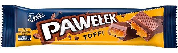 Wedel Baton Pawełek Toffi 45g/24