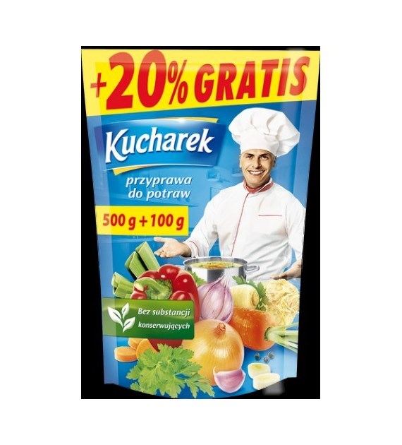 Kucharek Przyprawa 500g+100g/12