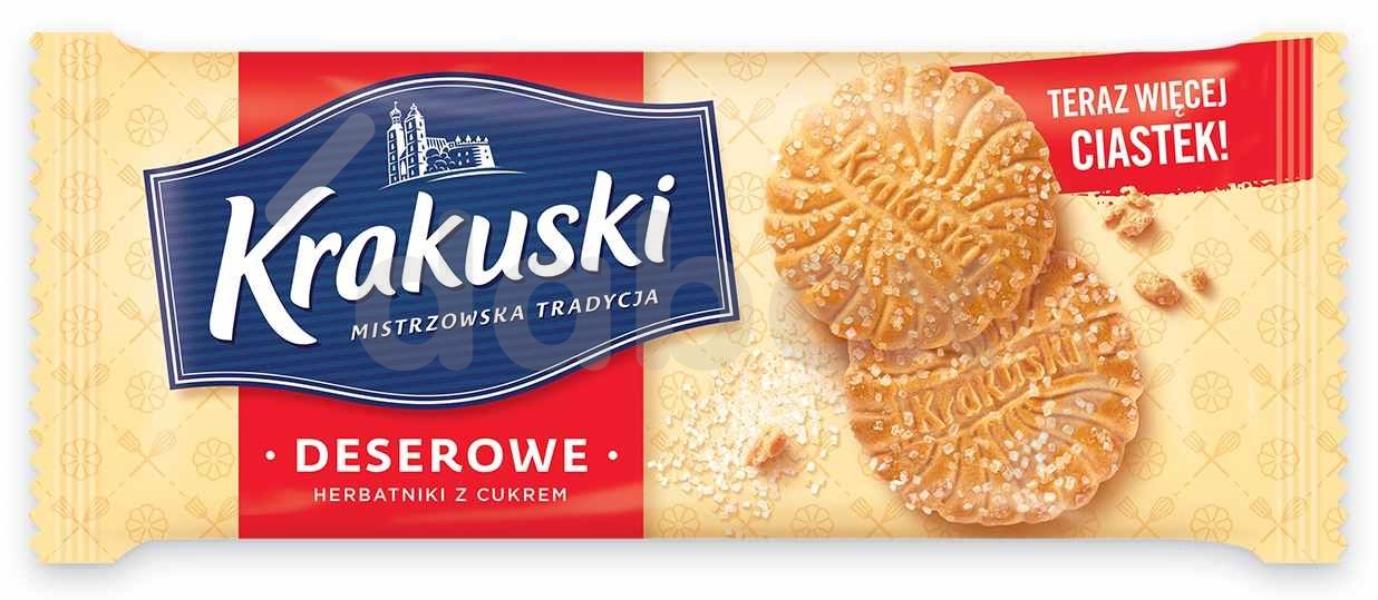 Krakuski Cookies Dessert with Sugar 200g