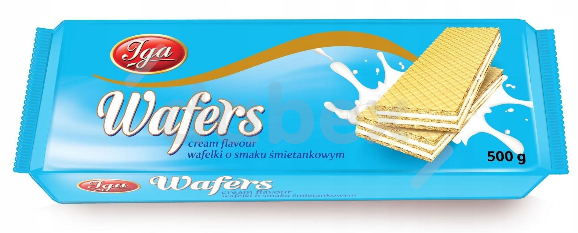 Iga Wafle Śmietankowe 500g/10