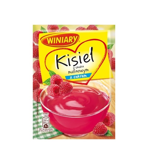 Winiary Kisiel Malinowy 77g/25