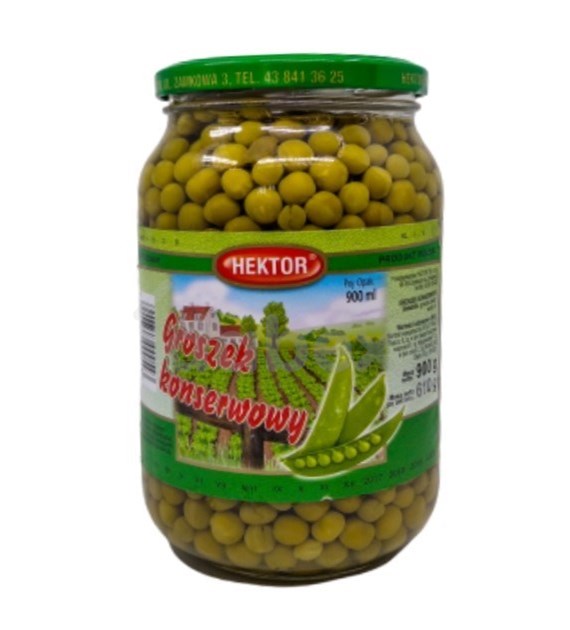 Hektor Groszek Konserwowy 900g/8