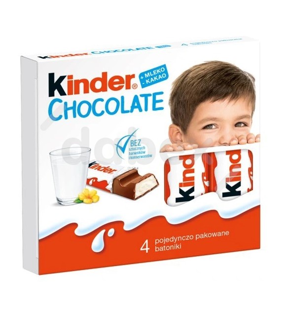 Ferrero Kinder Chocolate T4 50g/20/160 IMP
