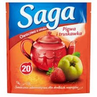 Saga Herbata Ekspresowa Pigwa Truskawka 20t 34g/20