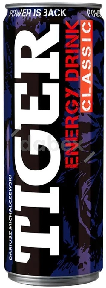 Tiger Energy Drink 0,25l (price marked)