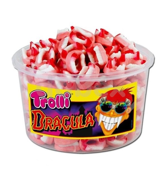 Trolli Żelki Dracula Szczęki Mini (150*7g)1,05kg/6