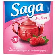 Saga Herbata Ekspresowa Malina 20t 34g/20