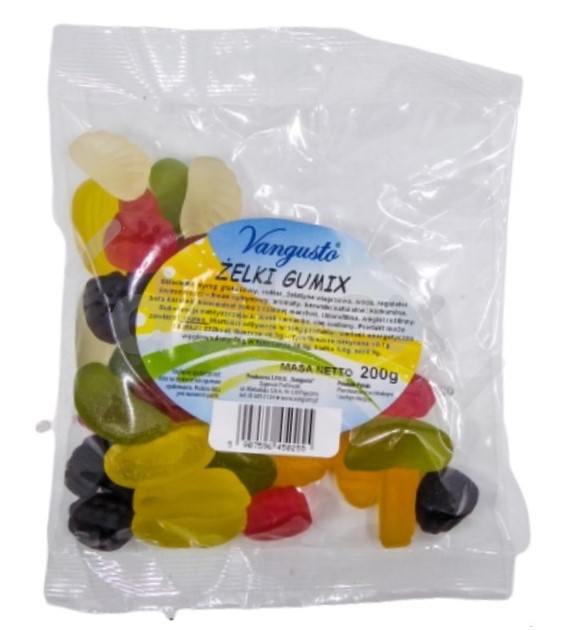 Vangusto Żelki Gumix 200g/25