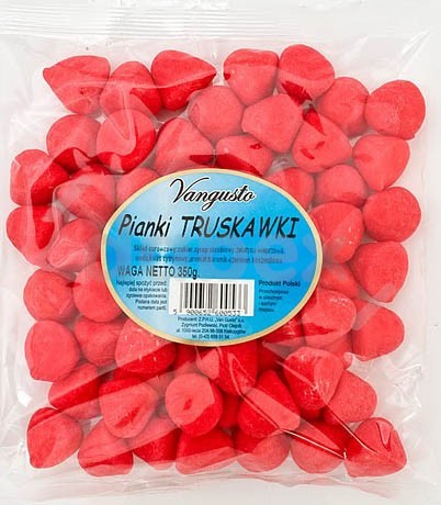 Vangusto Żelki Pianki Truskawki 200g/20