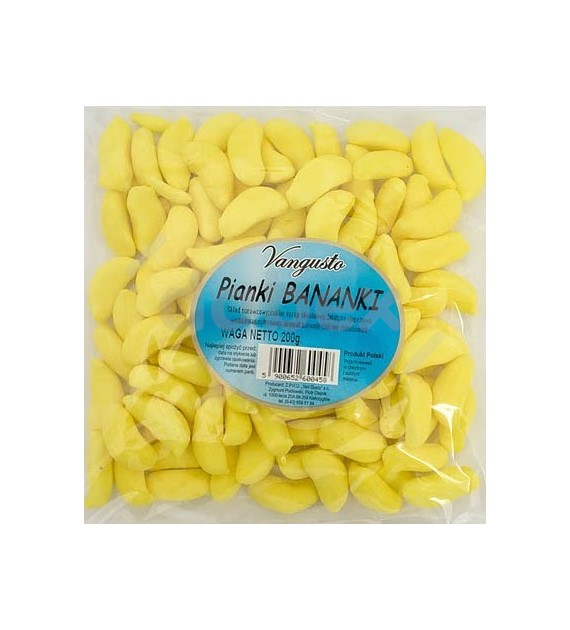 Vangusto Żelki Pianki Bananki 200g/20