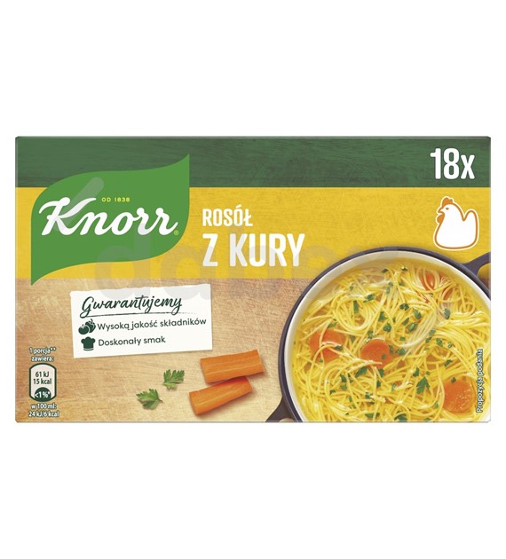 Knorr Rosołki z Kury 9l 180g/12