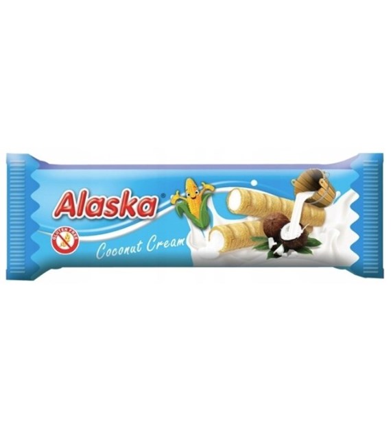 Alaska Rurki Kukurydziane Kokosowe 18g/48/384