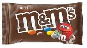 M&M's Chocolate Brązowe 45g/24
