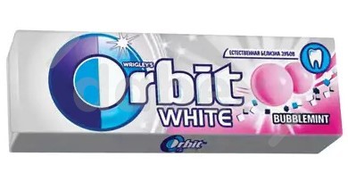 Guma Orbit White Bubblemint 14g/30 IMP