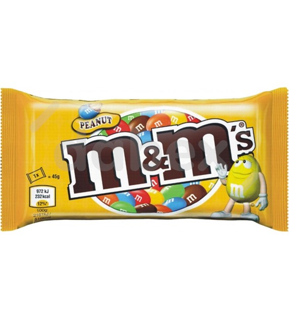 M&M's Peanut Żółte 45g/24 IMP