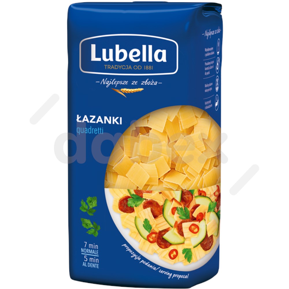 Lubella Makaron Łazanka 400g/12