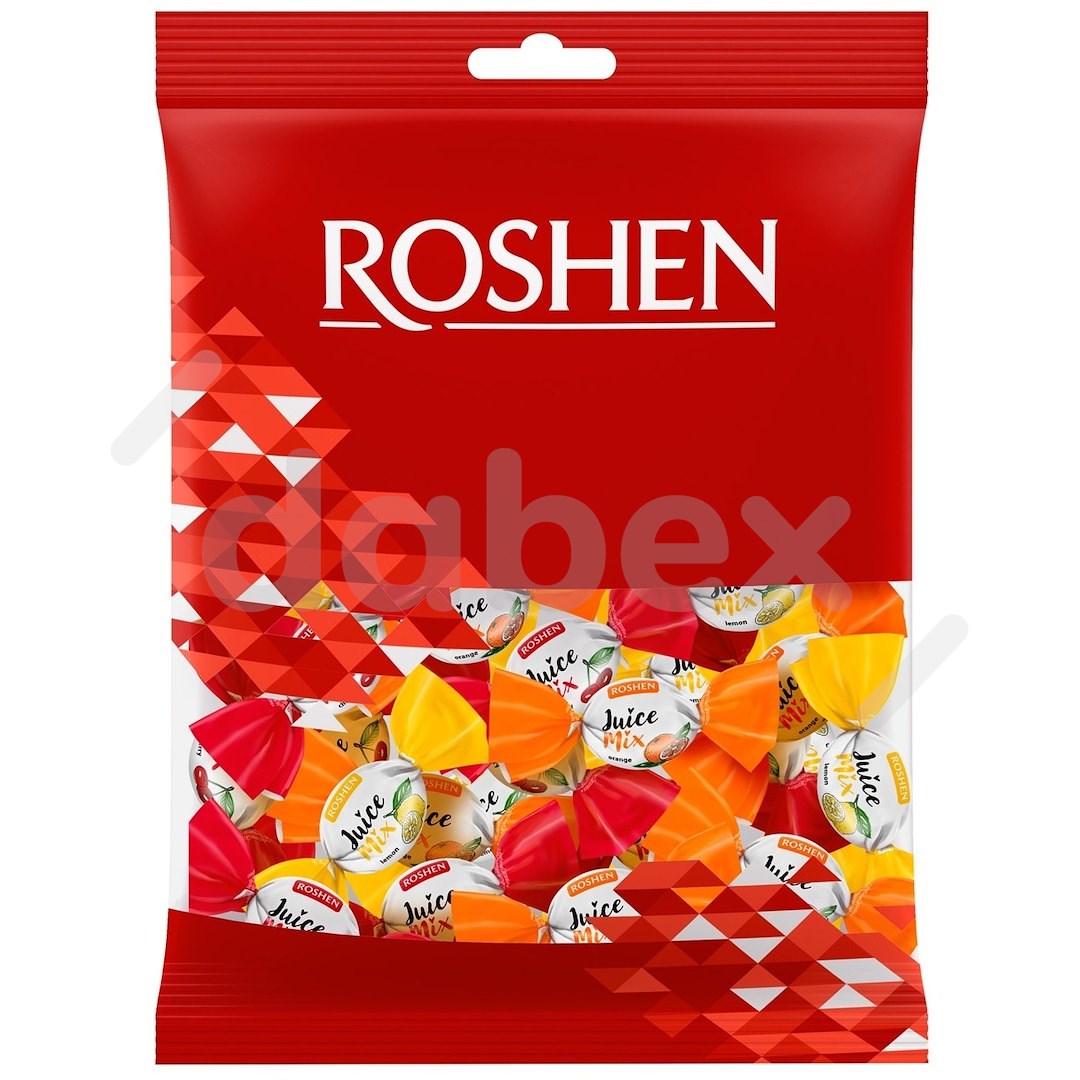 Cukierki Roshen Karmelki Owocowe Juice-Mix 1kg/8