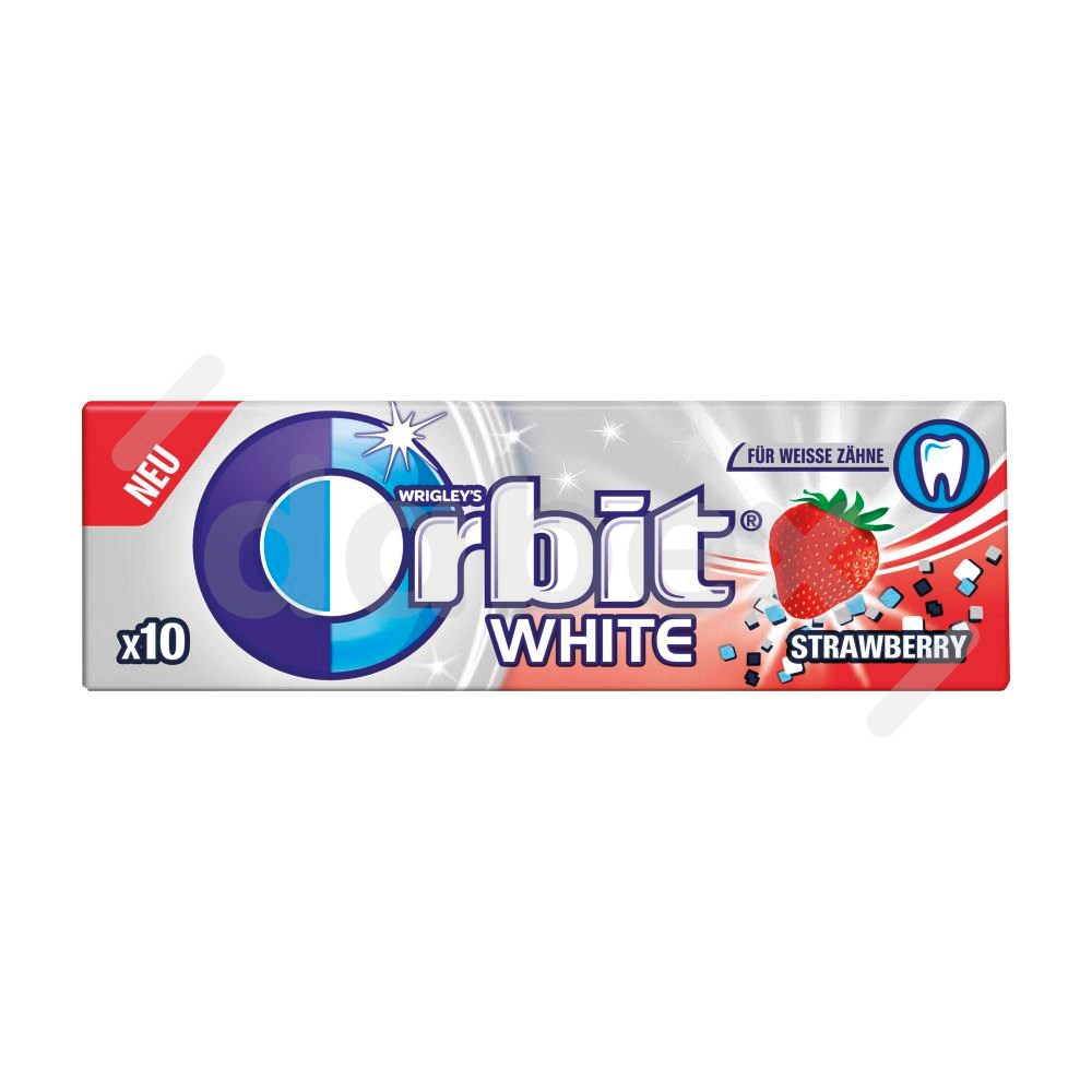 Guma Orbit White Strawberry 14g/30 IMP