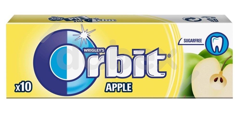 Guma Orbit Apple 14g/30 IMP