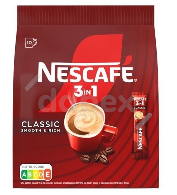 Nescafe 3in1 Classic Bag (10*16,5g)