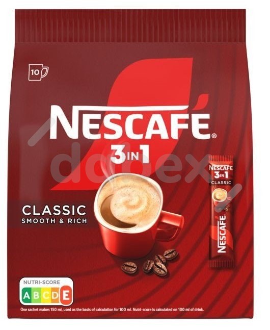 Nescafe 3in1 Classic Torba (10*16,5g) 165g/18