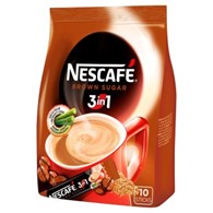 Nescafe 3in1 Brown Sugar (10*16,5g) 165g/18