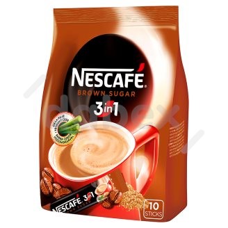 Nescafe 3in1 Brown Sugar Bag (10*16,5g)