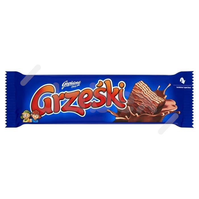 Grześki Waffle with Chocolate Toffie 36g