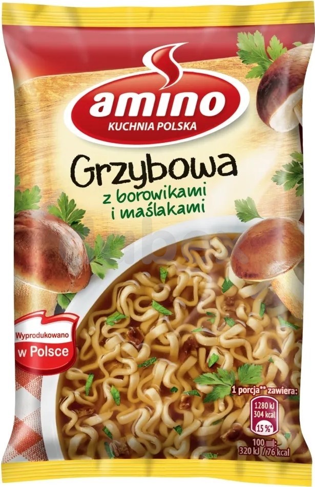 Amino Zupa Grzybowa z Borowikami 57g/22