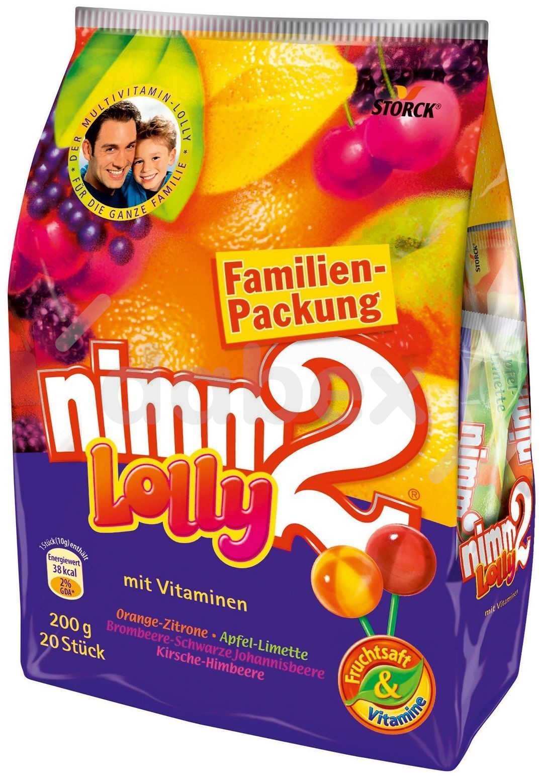 Storck Lizak Nimm2 Lolly (20*10g) 200g/10 IMP